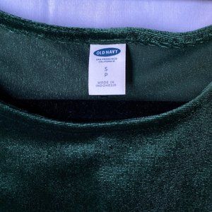 Deep Green Dress - Old Navy - SMALL